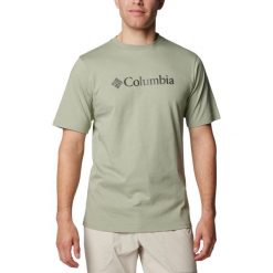 T-shirt sportowy z krótkim rękawem męski CSC Basic Logo SS Tee. Zielone t-shirty sportowe męskie Columbia, l, bez wzorów, z bawełny, sportowe, bez ramiączek. Za 109.99 zł.