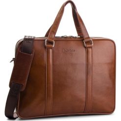 Torba na laptopa KAZAR - 31884-01-02 Brown. Brązowe torby na laptopa męskie Kazar, w paski, ze skóry. Za 749.00 zł.