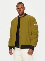 Champion Kurtka bomber 220344 Zielony Regular Fit. Zielone kurtki męskie CHAMPION, m, bez wzorów, z syntetyku, bez ramiączek, bez kaptura. Za 409.99 zł.