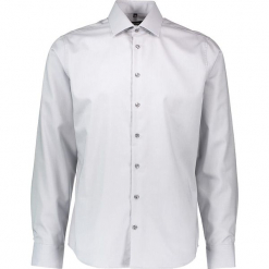 Koszula - Tailored fit - w kolorze jasnoszarym. Szare koszule męskie Seidensticker, z bawełny, z klasycznym kołnierzykiem. W wyprzedaży za 104.95 zł.