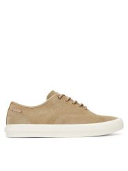 Tommy Hilfiger Tenisówki Hi Vulc Low Oxford Suede FM0FM05401 Beżowy. Brązowe trampki męskie Tommy Hilfiger, bez wzorów, ze skóry, bez zapięcia. Za 219.99 zł.