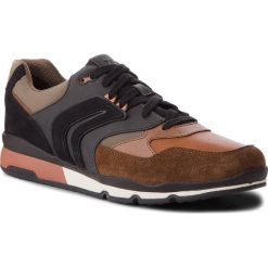 Sneakersy GEOX - U Sandford A U84A6A 022ME C0517 Brown Cotto/Black. Brązowe buty sportowe na co dzień męskie Geox, z materiału, eleganckie. W wyprzedaży za 359.00 zł.