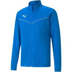 Bluza męska Puma teamRISE Training Poly Jacket niebieska. Białe bluzy nierozpinane męskie Puma, m, bez wzorów, sportowe, bez ramiączek, bez kaptura. Za 149.00 zł.