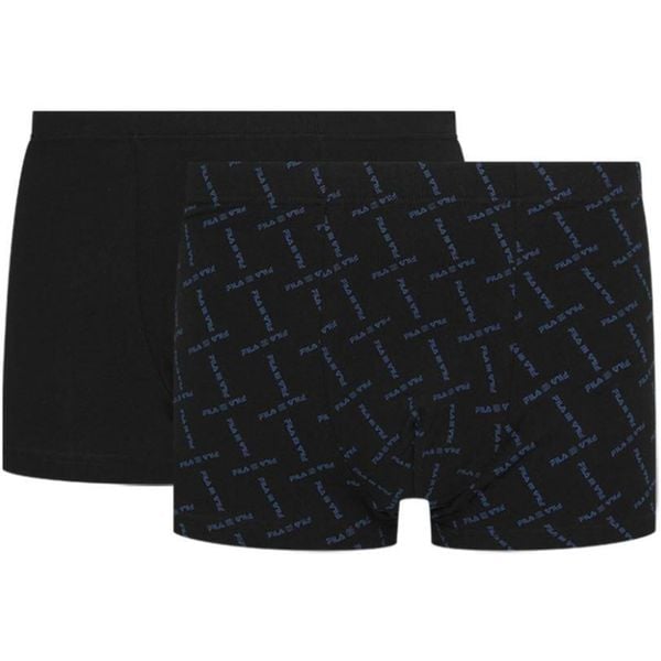 Fila bokserki 2-pack czarne XL. Czarne bokserki męskie Fila, m, bez wzorów. Za 171.99 zł.