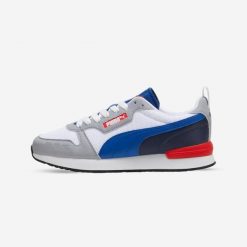 Buty do chodzenia męskie Puma R78. Buty do biegania męskie Puma, bez wzorów, z kauczuku, bez zapięcia, do biegania. W wyprzedaży za 229.99 zł.