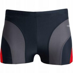 Męskie Spodenki Kąpielowe Sasha. Czerwone szorty męskie Aqua-Speed, bez wzorów, sportowe. Za 87.99 zł.