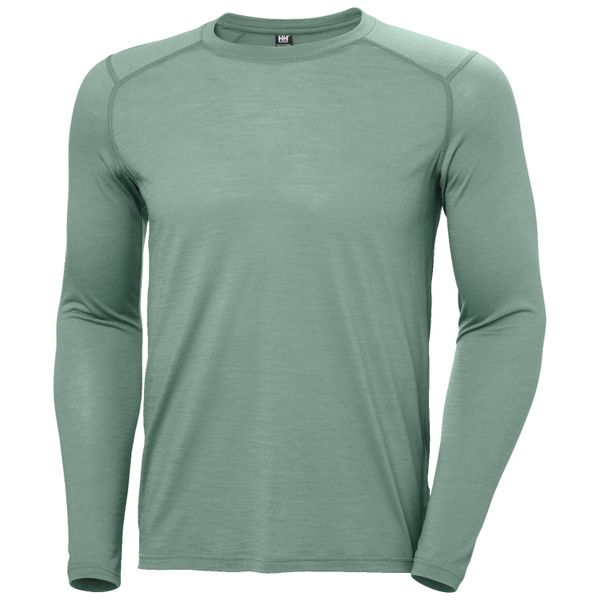 Koszulka techniczna z długim rękawem i okrągłym dekoltem Helly Hansen Durawool. Zielone koszulki męskie z długim rękawem Helly Hansen, m, bez wzorów, bez kołnierzyka, bez ramiączek. W wyprzedaży za 440.05 zł.