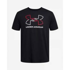 Koszulka sportowa męska Under Armour 1382915001. Białe t-shirty sportowe męskie Under Armour, m, bez wzorów, sportowe, bez ramiączek. Za 171.00 zł.