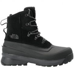 Buty do chodzenia męskie The North Face Chilkat V Lace WP. Czarne buty sportowe na co dzień męskie The North Face, m, bez wzorów, z materiału, bez ramiączek, bez kaptura, trekkingowe. Za 709.00 zł.