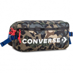 Saszetka nerka CONVERSE - 10006947-A02 371. Zielone saszetki męskie marki Converse, z materiału. W wyprzedaży za 119.00 zł.