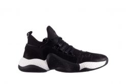 Trampki John Doubare 1812-2 Czarny, Skóra naturalna - 43. Czarne trampki męskie John Doubare, bez wzorów, z materiału, bez zapięcia. W wyprzedaży za 179.10 zł.