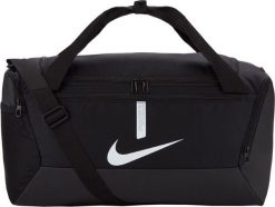Nike Torba sportowa Academy czarna r. S. Czarne torby sportowe męskie Nike, bez wzorów. Za 98.15 zł.