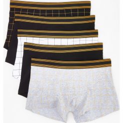 Bokserki 5 pack - Żółty. Bokserki męskie marki Reserved. Za 69.99 zł.