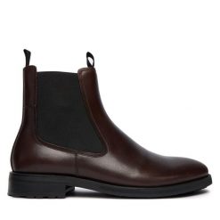 Sztyblety Vagabond Shoemakers. Brązowe sztyblety męskie Vagabond Shoemakers, bez obcasa, bez zapięcia. Za 639.99 zł.