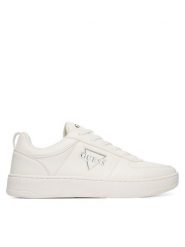 Guess Sneakersy FMFVEN ELE12 Biały. Białe buty sportowe na co dzień męskie Guess, m, z aplikacjami, ze skóry, bez ramiączek, bez kaptura. Za 399.99 zł.