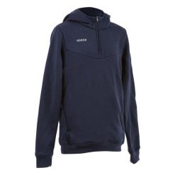 Bluza do hokeja na trawie męska Korok FH500. Czarne bluzy nierozpinane męskie KOROK, m, bez wzorów, z bawełny, casualowe, bez ramiączek, bez kaptura. Za 179.99 zł.
