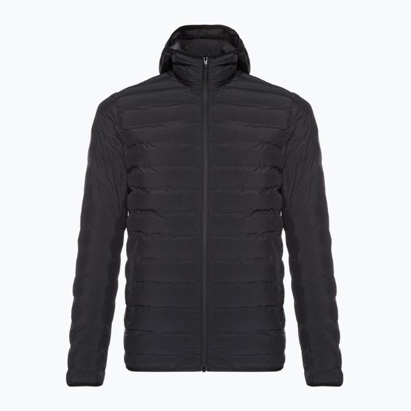 Kurtka puchowa męska Helly Hansen Mono Material Hooded Insulator. Czarne kurtki męskie Helly Hansen, m, bez wzorów, z materiału, sportowe, bez ramiączek, bez kaptura. Za 449.99 zł.