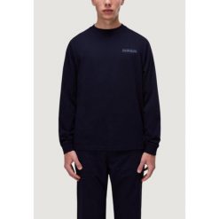 Bluza Mężczyzna NAPAPIJRI B-BACK GRAPHIC C. Niebieskie bluzy nierozpinane męskie Napapijri, m, bez wzorów, z bawełny, bez ramiączek, bez kaptura. W wyprzedaży za 281.00 zł.