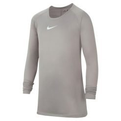 Koszulka Termoaktywna Juniorska Nike First Layer. Szare bielizna termoaktywna męska Nike, bez wzorów, bez ramiączek, do piłki nożnej. Za 97.90 zł.