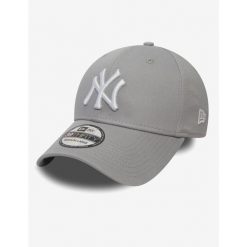Czapka z daszkiem New Era MLB New York Yankees. Szare czapki męskie New Era, bez wzorów, sportowe. Za 129.99 zł.