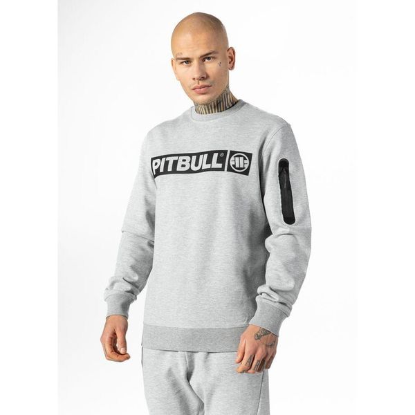 Bluza sportowa męska Pitbull West Coast Beyer Crewneck. Szare bluzy bez kaptura męskie PITBULL, m, bez wzorów, bez kaptura. Za 239.00 zł.