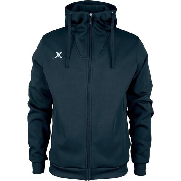 Bluza z kapturem Gilbert Pro. Niebieskie bluzy nierozpinane męskie Gilbert, bez wzorów, z dresówki, sportowe, bez ramiączek, z kapturem. Za 355.00 zł.