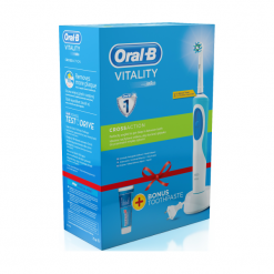Oral-B D12 Vitality Cross Action + pasta. Szczoteczki elektryczne marki ORAL-B. W wyprzedaży za 59.99 zł.