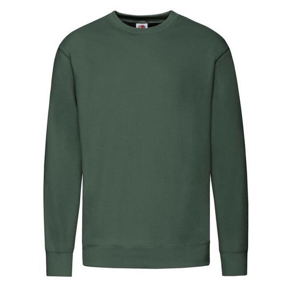 Lekka Męska Bluza Z Kapturem. Zielone bluzy nierozpinane męskie Fruit of the Loom, m, bez wzorów, bez ramiączek, z kapturem. Za 58.99 zł.