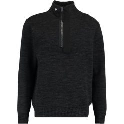 GStar EMPRAL HALF ZIP KNIT L/S Sweter dark black/raven. Kardigany męskie marki G-Star. W wyprzedaży za 454.30 zł.