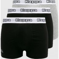Kappa - Bokserki (3-pack). Niebieskie bokserki męskie Kappa, l, bez wzorów, z bawełny. W wyprzedaży za 49.90 zł.