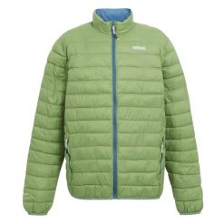 Męska Kurtka Ocieplana Hillpack II. Zielone kurtki męskie Regatta, m, bez wzorów, z puchu, sportowe, bez ramiączek, bez kaptura. Za 146.99 zł.