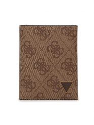 Guess Portfel Vezzola Smart Slg SMEVZL LEA68 Brązowy. Brązowe portfele męskie Guess, z aplikacjami, ze skóry. Za 289.99 zł.