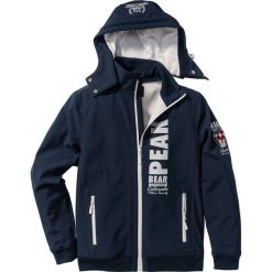 Kurtka softshell Regular Fit bonprix ciemnoniebieski. Niebieskie kurtki softshell męskie bonprix, z materiału. Za 179.99 zł.