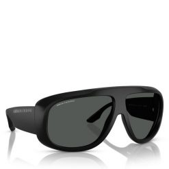 Okulary przeciwsłoneczne Armani Exchange. Czarne okulary przeciwsłoneczne męskie Armani Exchange, bez wzorów. Za 309.99 zł.