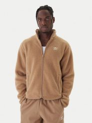 Adidas Polar Trefoil Essentials Teddy JW3530 Beżowy Loose Fit. Brązowe bluzy z polaru męskie ADIDAS, m, bez wzorów, z polaru, bez ramiączek, bez kaptura. Za 309.99 zł.