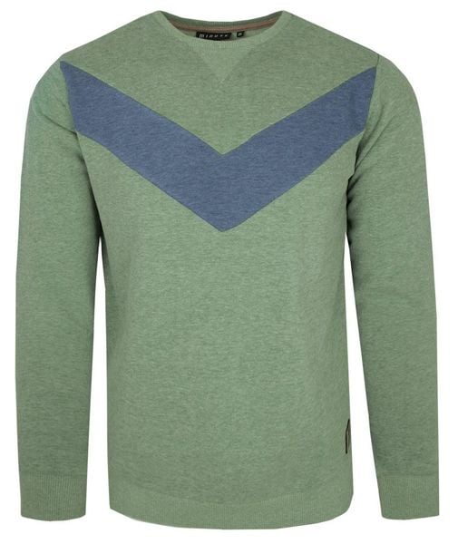 Miękka i Wygodna Bluza Męska - Zielona, Pasek. Zielone bluzy nierozpinane męskie Minute, m, bez wzorów, z bawełny, bez ramiączek, bez kaptura. Za 148.00 zł.