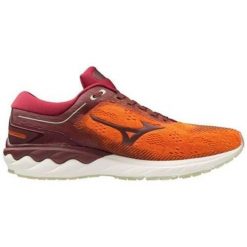 Buty do biegania męskie Mizuno Wave Skyrise. Brązowe buty do biegania męskie Mizuno, bez wzorów, z gumy, bez zapięcia, do biegania, mizuno wave. Za 666.00 zł.