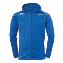 Kurtka z kapturem Uhlsport Stream 22. Białe kurtki męskie Uhlsport, m, bez wzorów, z dresówki, sportowe, bez ramiączek, z kapturem. W wyprzedaży za 193.50 zł.