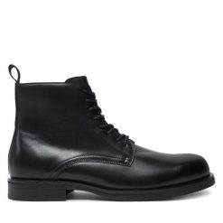 Botki Aldo. Czarne sztyblety męskie Aldo, bez obcasa, bez zapięcia. Za 589.99 zł.