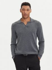 Marc O'Polo Sweter 529 5144 60150 Szary Regular Fit. Szare kardigany męskie Marc O'Polo, m, bez wzorów, z bawełny, bez ramiączek. Za 499.99 zł.