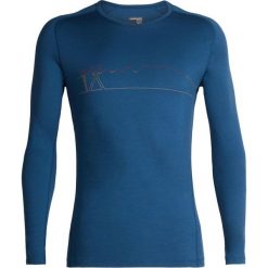 Icebreaker Koszulka Męska Z Długim Rękawem Mens 200 Oasis Deluxe Raglan Ls Crewe Single Line Ski Prussian Blue Xxl. Bielizna termoaktywna męska marki Icebreaker. W wyprzedaży za 269.00 zł.
