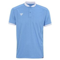 Koszulka tenisowa męska z krótkim rękawem Tecnifibre Team Mesh Polo. Niebieskie koszulki polo męskie TECNIFIBRE, m, bez wzorów, z meshu, sportowe, bez kołnierzyka, bez ramiączek. Za 263.00 zł.
