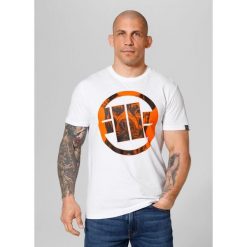 Koszulka bawełniana sportowa t-shirt dla dorosłych Orange Dog 24. Białe t-shirty sportowe męskie PITBULL, l, bez wzorów, z bawełny, casualowe, bez ramiączek. Za 119.00 zł.