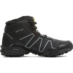 Czarne Trapery My Fervor. Czarne buty zimowe męskie Born2be, z aplikacjami. Za 149.99 zł.