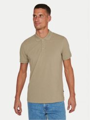 Matinique Polo 30206461 Beżowy Regular Fit. Brązowe koszulki polo męskie Matinique, m, bez wzorów, z bawełny, bez kołnierzyka, bez ramiączek. Za 189.99 zł.