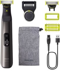 Philips Shaver QP6552/30 / OneBlade Pro 360 Face+Body mit Tasche Black on Green. Golarki męskie PHILIPS. Za 298.39 zł.