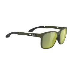 Okulary przeciwsłoneczne Rudy Project Lightflow A. Zielone okulary przeciwsłoneczne męskie Rudy Project, bez wzorów, eleganckie. Za 659.50 zł.