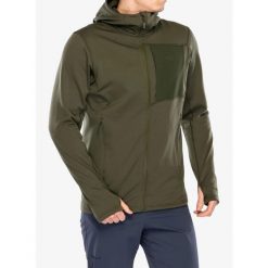 Bluza z kapturem męska Rab Superflux Hoody. Zielone bluzy nierozpinane męskie RAB, m, bez wzorów, bez ramiączek, z kapturem. Za 413.99 zł.