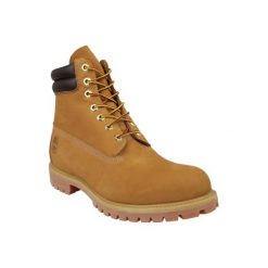 Timberland 6 Inch Boot 73540 42 Żółte. Żółte buty trekkingowe męskie Timberland, z nubiku. W wyprzedaży za 699.99 zł.