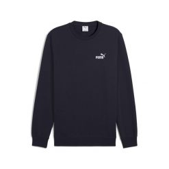 Męska bluza Essentials z małym logo No. 1 PUMA New Navy Blue. Niebieskie bluzy nierozpinane męskie Puma, m, bez wzorów, prążkowane, sportowe, bez ramiączek, bez kaptura. Za 199.00 zł.